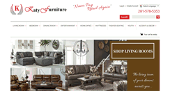 Desktop Screenshot of katyfurniture.com